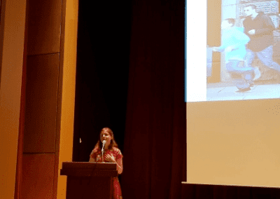 Delivering training for Sustrans Scotland