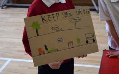 Our trustee Sean on working with children to cut air pollution and climate warming