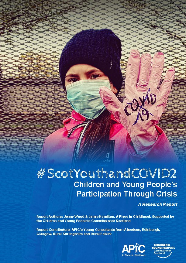 Cover of ScotYouthandCOVID2 report