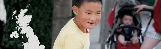 Children playing icon